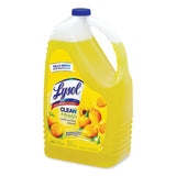 LYSOL® Brand Clean And Fresh Multi-surface Cleaner, Sparkling Lemon And Sunflower Essence, 144 Oz Bottle, 4-carton freeshipping - TVN Wholesale 