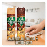 OLD ENGLISH® Furniture Polish, Almond Scent, 12.5 Oz Aerosol Spray, 12-carton freeshipping - TVN Wholesale 