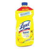 LYSOL® Brand Clean And Fresh Multi-surface Cleaner, Sparkling Lemon And Sunflower Essence, 40 Oz Bottle, 9-carton freeshipping - TVN Wholesale 