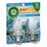 Air Wick® Scented Oil Refill, Fresh Waters, 0.67 Oz, 2-pack, 6 Pack-carton freeshipping - TVN Wholesale 