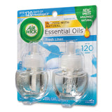 Air Wick® Scented Oil Refill, Fresh Linen, 0.67 Oz, 2-pack freeshipping - TVN Wholesale 