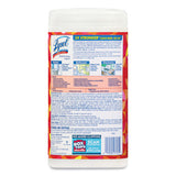 LYSOL® Brand Disinfecting Wipes, 7 X 7.25, Mango And Hibiscus, 80 Wipes-canister freeshipping - TVN Wholesale 