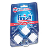 FINISH® Dishwasher Cleaner Pouches, Original Scent, Pouch, 3 Tabs-pack freeshipping - TVN Wholesale 