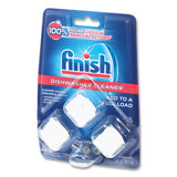 FINISH® Dishwasher Cleaner Pouches, Original Scent, Pouch, 3 Tabs-pack freeshipping - TVN Wholesale 