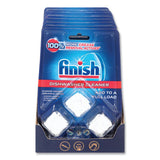 FINISH® Dishwasher Cleaner Pouches, Original Scent, Pouch, 24 Tabs-pouch, 8-carton freeshipping - TVN Wholesale 