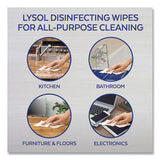 LYSOL® Brand Disinfecting Wipes Flatpacks, 6.69 X 7.87, Lemon And Lime Blossom, 80 Wipes-flat Pack, 6 Flat Packs-carton freeshipping - TVN Wholesale 