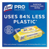 LYSOL® Brand Disinfecting Wipes Flatpacks, 6.69 X 7.87, Lemon And Lime Blossom, 80 Wipes-flat Pack freeshipping - TVN Wholesale 