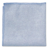 Rubbermaid® Commercial Microfiber Cleaning Cloths, 12 X 12, Blue, 24-pack freeshipping - TVN Wholesale 