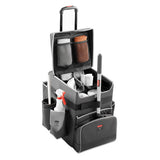 Rubbermaid® Commercial Executive Quick Cart, Large, 14.25w X 16.5d X 25h, Dark Gray freeshipping - TVN Wholesale 