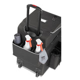 Rubbermaid® Commercial Executive Quick Cart, Large, 14.25w X 16.5d X 25h, Dark Gray freeshipping - TVN Wholesale 