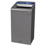 Rubbermaid® Commercial Configure Indoor Recycling Waste Receptacle, 23 Gal, Gray, Paper freeshipping - TVN Wholesale 