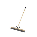 Rubbermaid® Commercial Push Brooms, 36 X 62, Pp Bristles, Rough Floor Surfaces, Wood Handle, Natural freeshipping - TVN Wholesale 