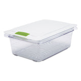 Rubbermaid® Commercial Freshworks Produce Saver, 3 Gal, 12 X 6.3 X 6.79, Clear-green freeshipping - TVN Wholesale 