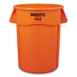 Rubbermaid® Commercial Brute Round Containers, 44 Gal, Orange freeshipping - TVN Wholesale 