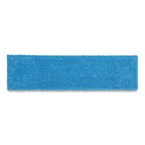 Rubbermaid® Commercial Adaptable Flat Mop Pads, Microfiber, 19.5 X 5.5, Blue freeshipping - TVN Wholesale 