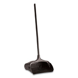 Rubbermaid® Commercial Lobby Pro Upright Dustpan With Wheels, 12.5w X 37h, Polypropylene With Vinyl Coat, Black freeshipping - TVN Wholesale 