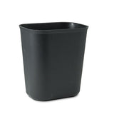 Rubbermaid® Commercial Fire-resistant Wastebasket, Rectangular, Fiberglass, 3.5 Gal, Black freeshipping - TVN Wholesale 