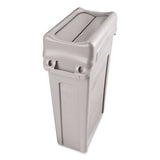 Rubbermaid® Commercial Swing Lid For Slim Jim Waste Container, Gray freeshipping - TVN Wholesale 