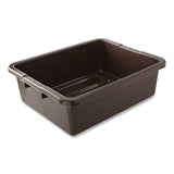 Rubbermaid® Commercial Bus-utility Box, 17.3" X 7" X 21.5", Brown, 100-carton freeshipping - TVN Wholesale 