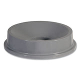 Rubbermaid® Commercial Round Brute Funnel Top Receptacle, 22.38w X 5h, Gray freeshipping - TVN Wholesale 