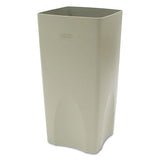 Rubbermaid® Commercial Plaza Waste Container Rigid Liner, Square, Plastic, 19 Gal, Beige freeshipping - TVN Wholesale 