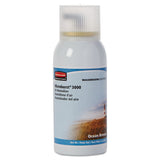 Rubbermaid® Commercial Microburst 3000 Refill, Ocean Breeze, 2 Oz Aerosol Spray, 12-carton freeshipping - TVN Wholesale 