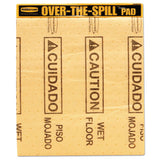 Rubbermaid® Commercial Over-the-spill Pad Tablet With Medium Spill Pads, Yellow, 22-pack freeshipping - TVN Wholesale 
