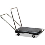Rubbermaid® Commercial Utility-duty Home-office Cart, 250 Lb Capacity, 20.5 X 32.5, Platform, Black freeshipping - TVN Wholesale 