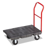 Rubbermaid® Commercial Heavy-duty Platform Truck Cart, 1,000 Lb Capacity, 24 X 36 Platform, Black freeshipping - TVN Wholesale 