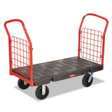 Rubbermaid® Commercial Heavy-duty Platform Truck Cart, 1,200 Lb Capacity, 24 X 48 Platform, Black freeshipping - TVN Wholesale 