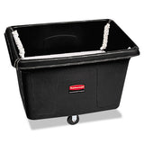 Rubbermaid® Commercial Spring Platform Truck, Rectangular, 500 Lb Capacity, Black freeshipping - TVN Wholesale 