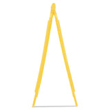 Rubbermaid® Commercial Caution Wet Floor Sign, 11 X 12 X 25, Bright Yellow, 6-carton freeshipping - TVN Wholesale 