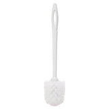 Rubbermaid® Commercial Toilet Bowl Brush, 10" Handle, White freeshipping - TVN Wholesale 