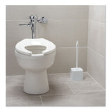 Rubbermaid® Commercial Commercial-grade Toilet Bowl Brush Holder, White freeshipping - TVN Wholesale 