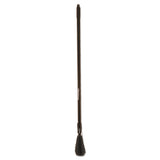 Rubbermaid® Commercial Angled Lobby Broom, Poly Bristles, 35" Handle, Black freeshipping - TVN Wholesale 