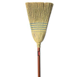 Rubbermaid® Commercial Corn-fill Broom, Corn Fiber Bristles, 38" Overall Length, Blue freeshipping - TVN Wholesale 