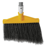 Rubbermaid® Commercial Angled Large Broom, 48.78" Handle, Silver-gray freeshipping - TVN Wholesale 