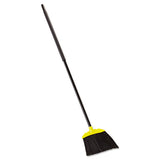 Rubbermaid® Commercial Jumbo Smooth Sweep Angled Broom, 46" Handle, Black-yellow, 6-carton freeshipping - TVN Wholesale 