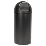 Rubbermaid® Commercial Marshal Classic Container, Round, Polyethylene, 15 Gal, Brown freeshipping - TVN Wholesale 