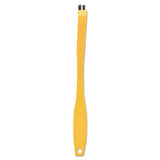 Rubbermaid® Commercial Synthetic-fill Tile And Grout Brush, Black Plastic Bristles, 2.5" Brush, 8.5" Yellow Plastic Handle freeshipping - TVN Wholesale 