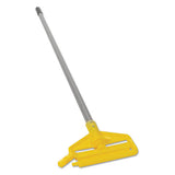 Rubbermaid® Commercial Invader Aluminum Side-gate Wet-mop Handle, 1 Dia X 60, Gray-yellow freeshipping - TVN Wholesale 