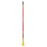 Rubbermaid® Commercial Gripper Fiberglass Mop Handle, 60", Red-yellow freeshipping - TVN Wholesale 