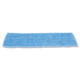 Rubbermaid® Commercial Economy Wet Mopping Pad, Microfiber, 18", Blue, 12-carton freeshipping - TVN Wholesale 