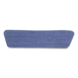 Rubbermaid® Commercial Economy Wet Mopping Pad, Microfiber, 18", Blue freeshipping - TVN Wholesale 