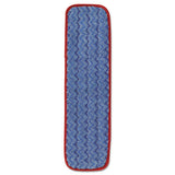Rubbermaid® Commercial Microfiber Wet Mopping Pad, 18 1-2" X 5 1-2" X 1-2", Red freeshipping - TVN Wholesale 