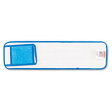 Rubbermaid® Commercial Microfiber Wet Room Pads, 24 In. Long, Split Nylon-polyester Blend, Blue freeshipping - TVN Wholesale 