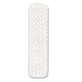 Rubbermaid® Commercial Dry Room Pad, Microfiber, 18" Long, White, 12-carton freeshipping - TVN Wholesale 