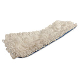 Rubbermaid® Commercial Flow Flat Mop, Nylon, 18", White, freeshipping - TVN Wholesale 