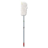 Rubbermaid® Commercial Hiduster Overhead Duster With Straight Launderable Head, 51" Extension Handle freeshipping - TVN Wholesale 