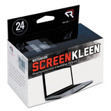 Read Right® Notebook Screenkleen Pads, Cloth, 7 X 5, White, 24-box freeshipping - TVN Wholesale 